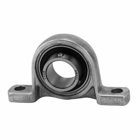 AMI BEARINGS SINGLE ROW BALL BEARING - 20MM EXTRA NARROW SET SCREW PILLOW BLOCK KP004